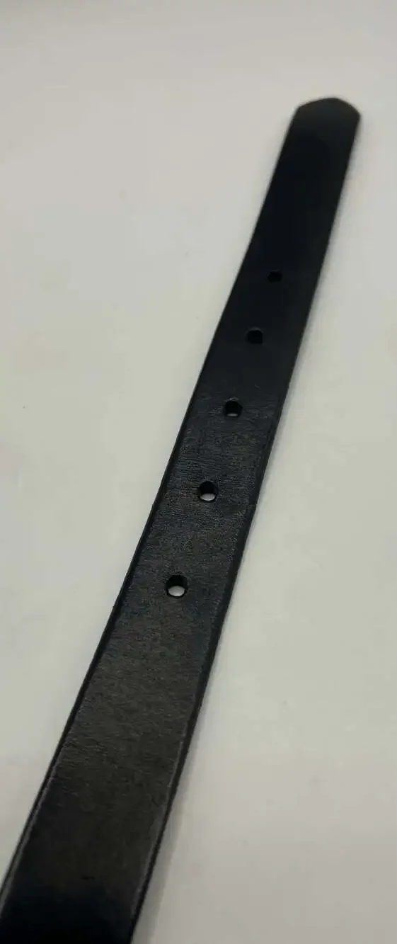 Banana Republic Italian Cow Leather Black Belt